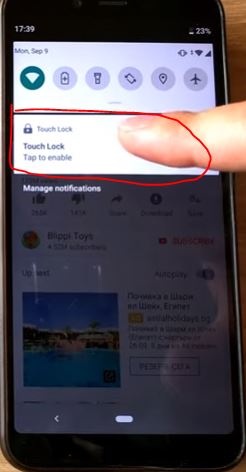 How can I lock YouTube on mobile 6