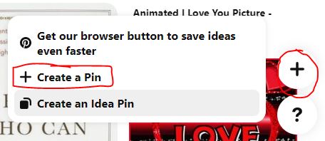 Creating Pin to add GIFs on Pinterest from PC 16